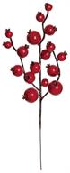 SET OF 8 - 11in WP Mixed Berry Pick RED