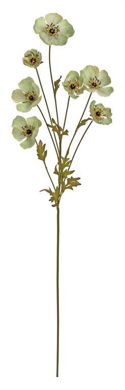 36in Green Flower Spray - Premium Florals for Wreaths, Arrangements and Home Decor