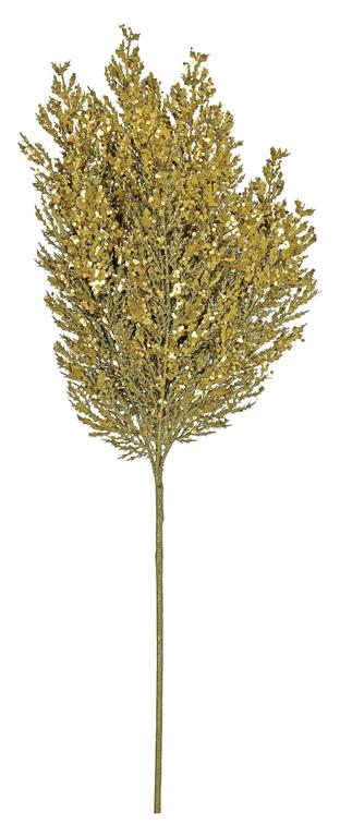 29in Glittered Cedar - Premium Greenery for Wreaths, Arrangements and Home Decor