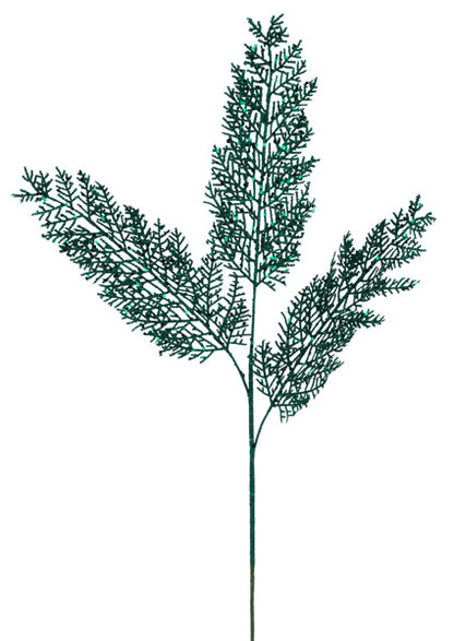 29in Glitter Fern EMERALD
