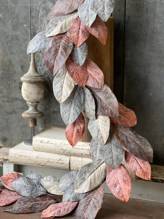 6FT Magnolia Leaf Garland (16 picks) 2226