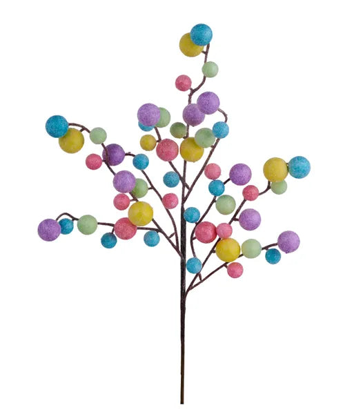 17in Spring & Easter Glitter Ball Spray