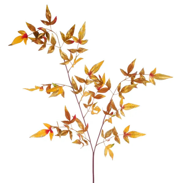 42in Glitter Nandina GOLD/ORANGE/YELLOW Craig Bachman