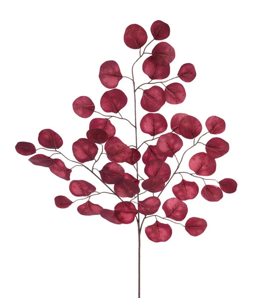 27in Burgundy Apple Leaf
