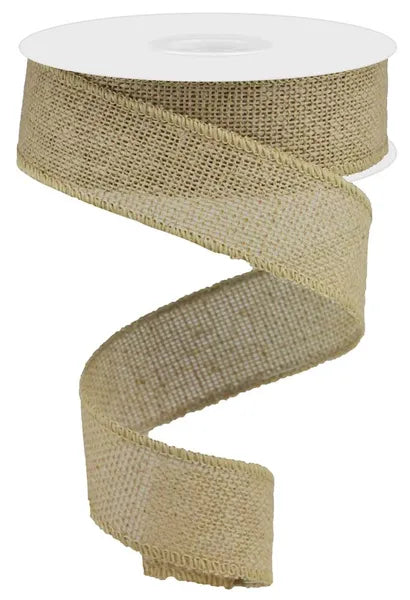 1.5inx10yd Faux Burlap