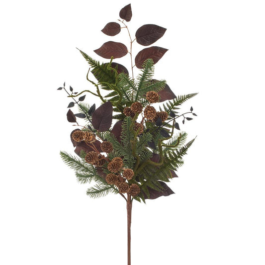30in Fern Pine Mixed Greenery - Premium Greenery for Wreaths, Arrangements and Home Decor Allstate