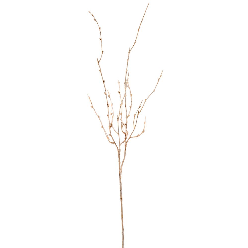 27in Artificial Brown/Cream Willow Twig Spray