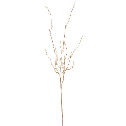 27in Artificial Brown/Cream Willow Twig Spray