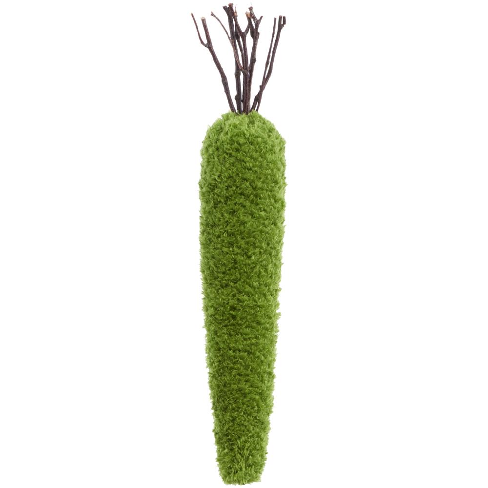 15in Furry Moss Green Carrot