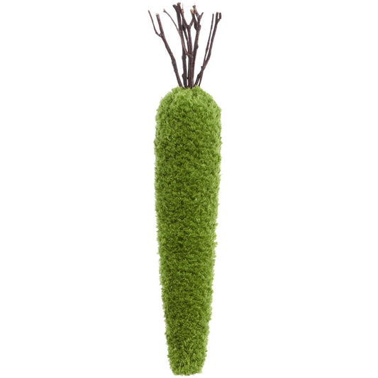15in Furry Moss Green Carrot