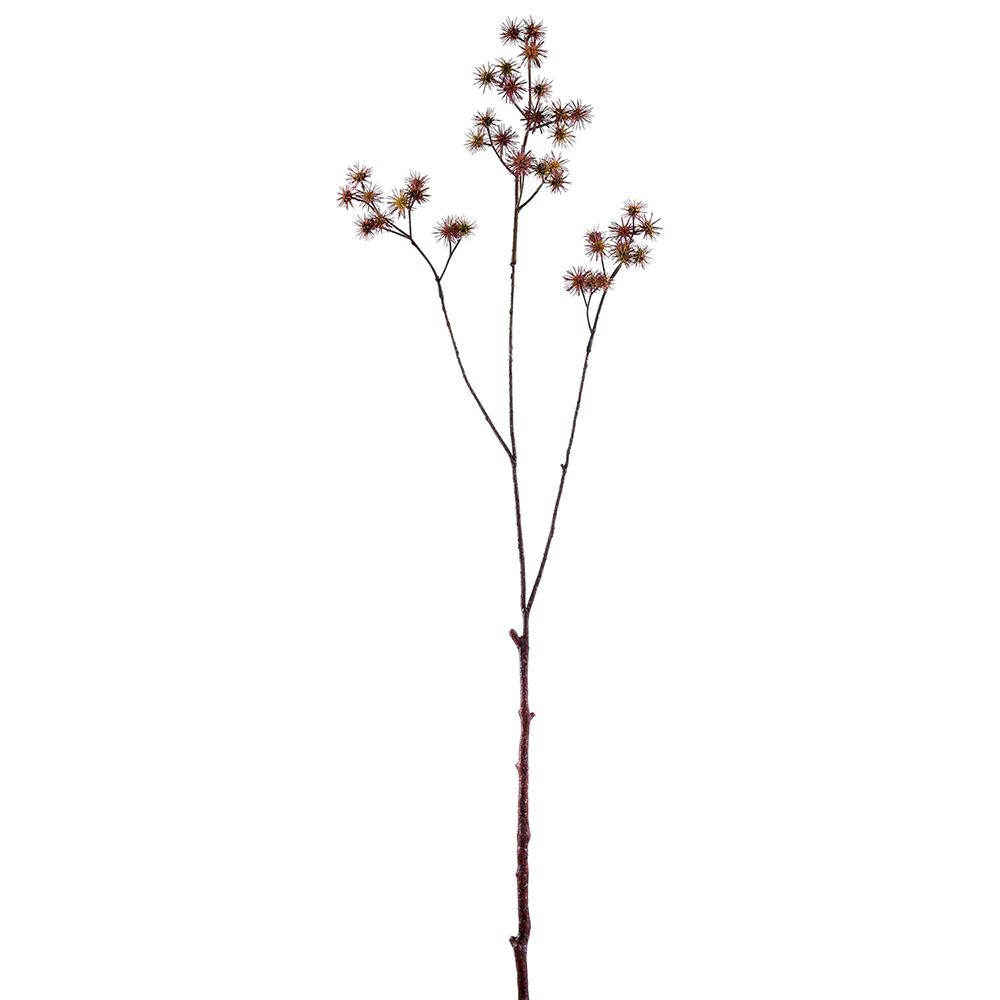 37in Cow Parsley Spray BROWN