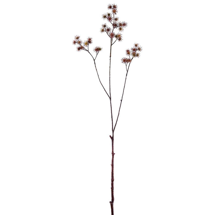 37in Cow Parsley Spray BROWN