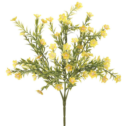 14in Waxflower Bush x7 YELLOW
