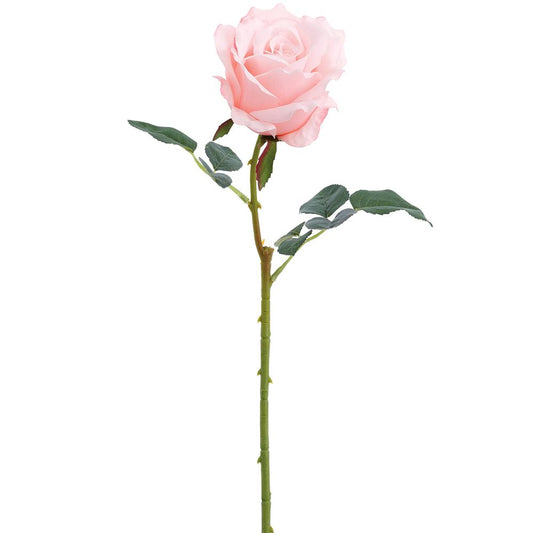 24in Peach Rose - Premium Florals for Wreaths and Home Decor