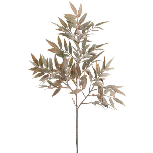 28in Brown Nandina Leaf Spray - Premium Greenery for Wreaths, Arrangements and Home Decor Allstate