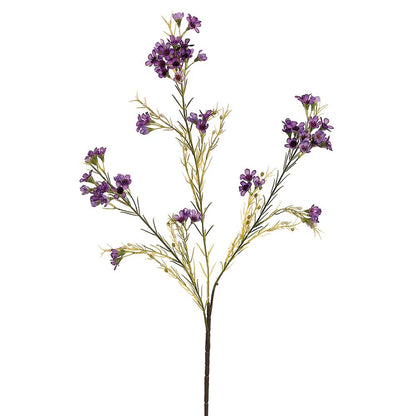 27in Purple Waxflower x3
