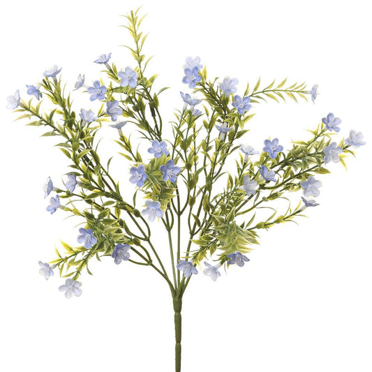 14in Waxflower Bush x7 BLUE