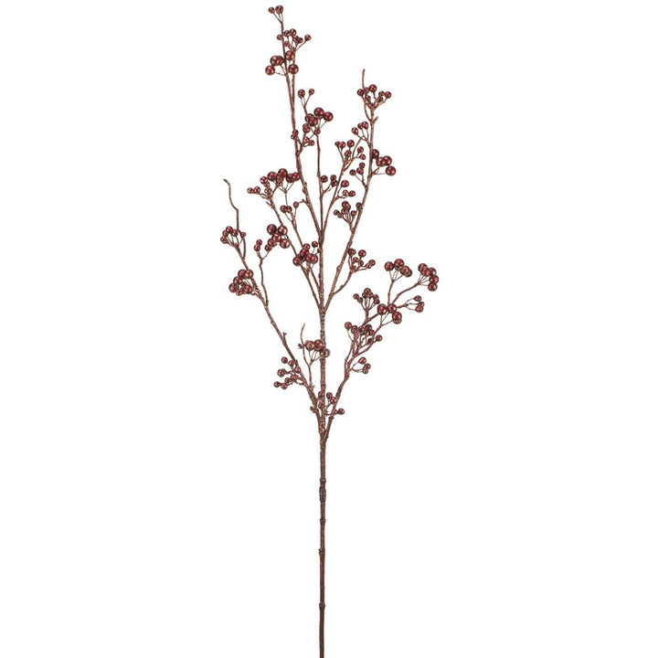 41in Metallic Berry Spray BURG