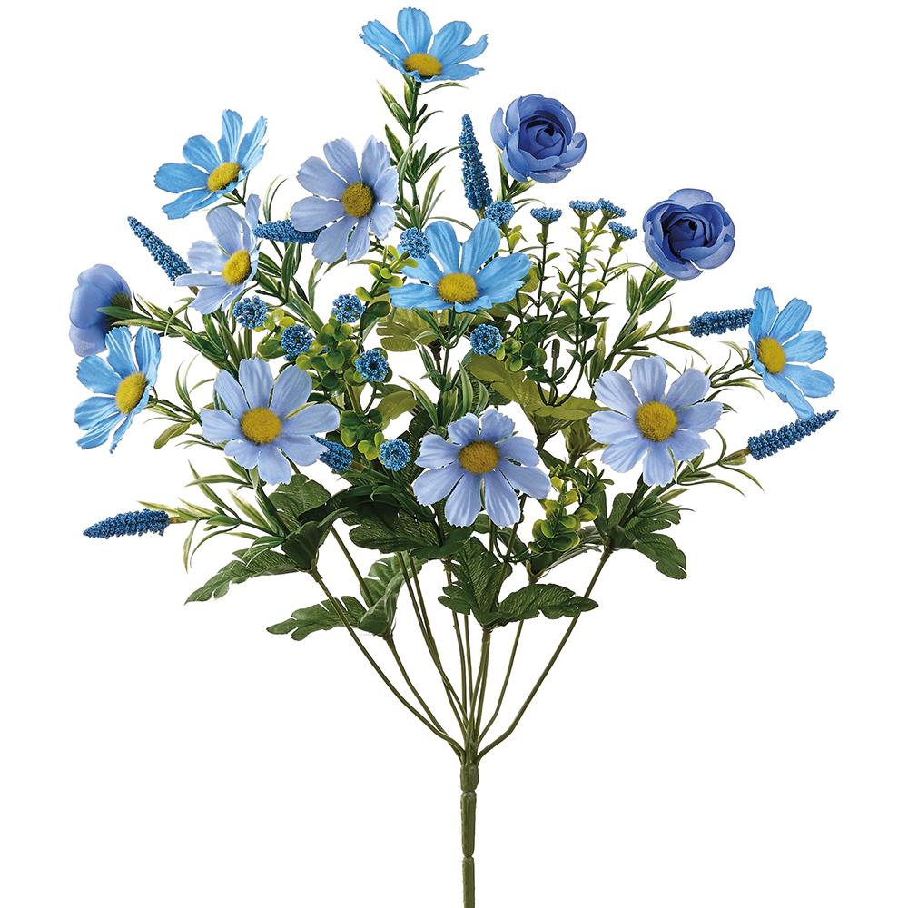 19in Daisy Ranunculus Mix Bush x10