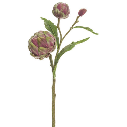 26in Large Purple/Green Artichoke