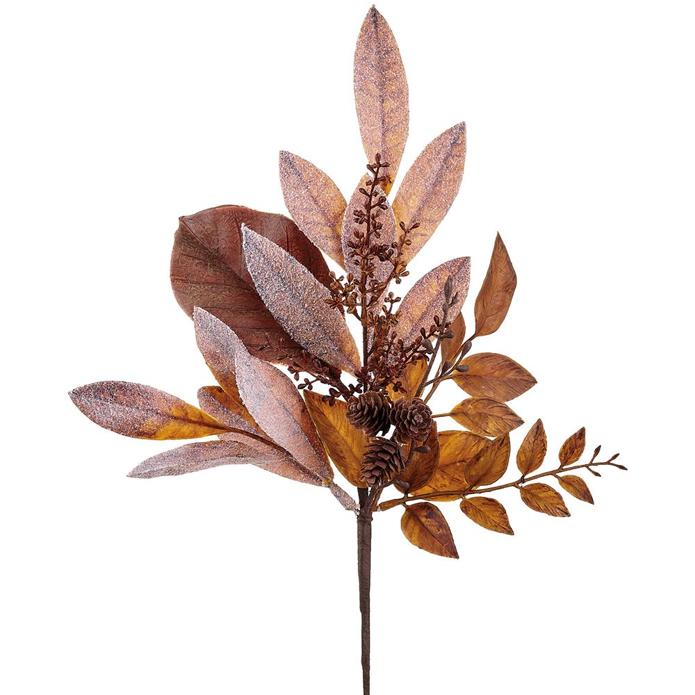 16in Mix Cone Magnolia Bay Pick - Premium Greenery for Wreaths, Arrangements and Home Decor