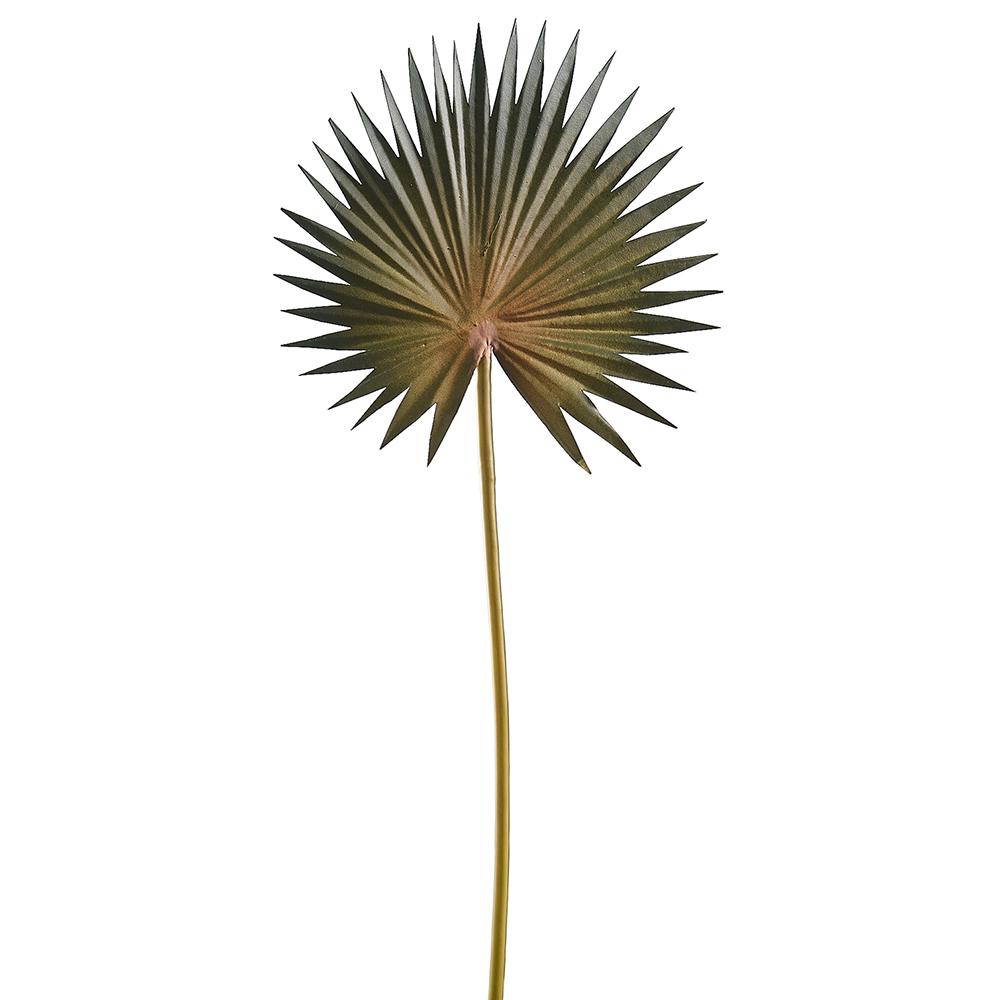 15in Fan Palm Leaf GREEN