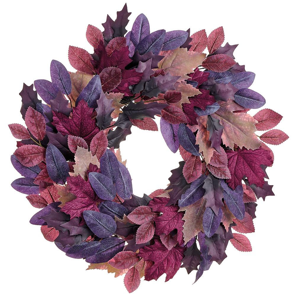 22in Fall Maple / Oak Wreath Frame - Premium Base for Wreaths Allstate