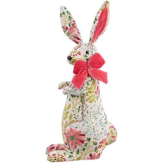 22in Pink/Green Bunny