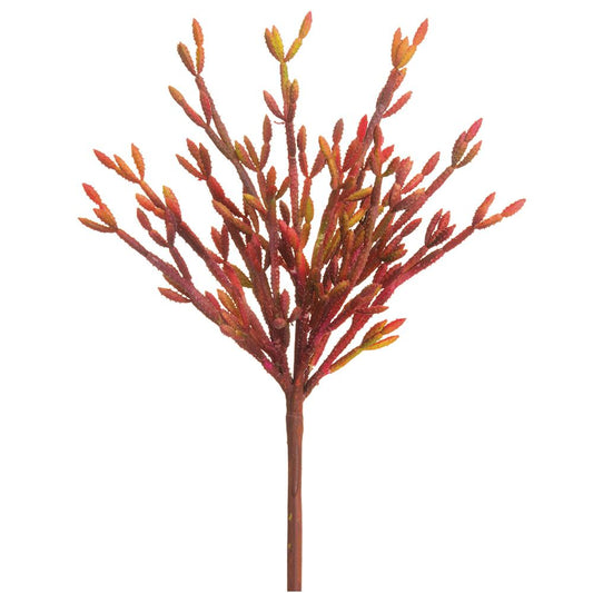 13in Pencil Cactus Spray RED