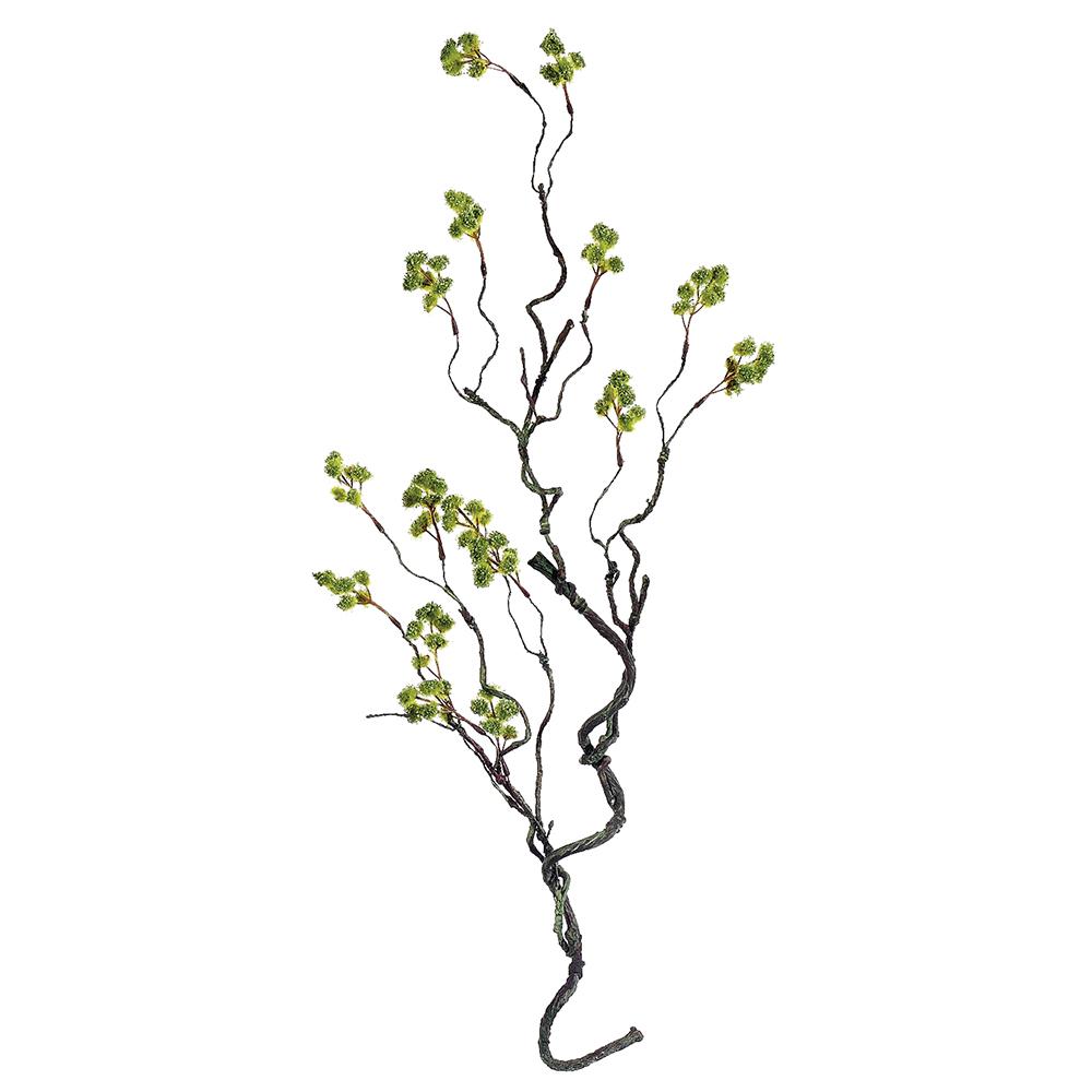 32in Green Mini Blossom Spray