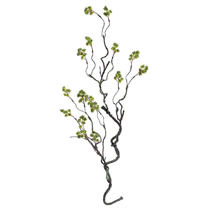32in Green Mini Blossom Spray