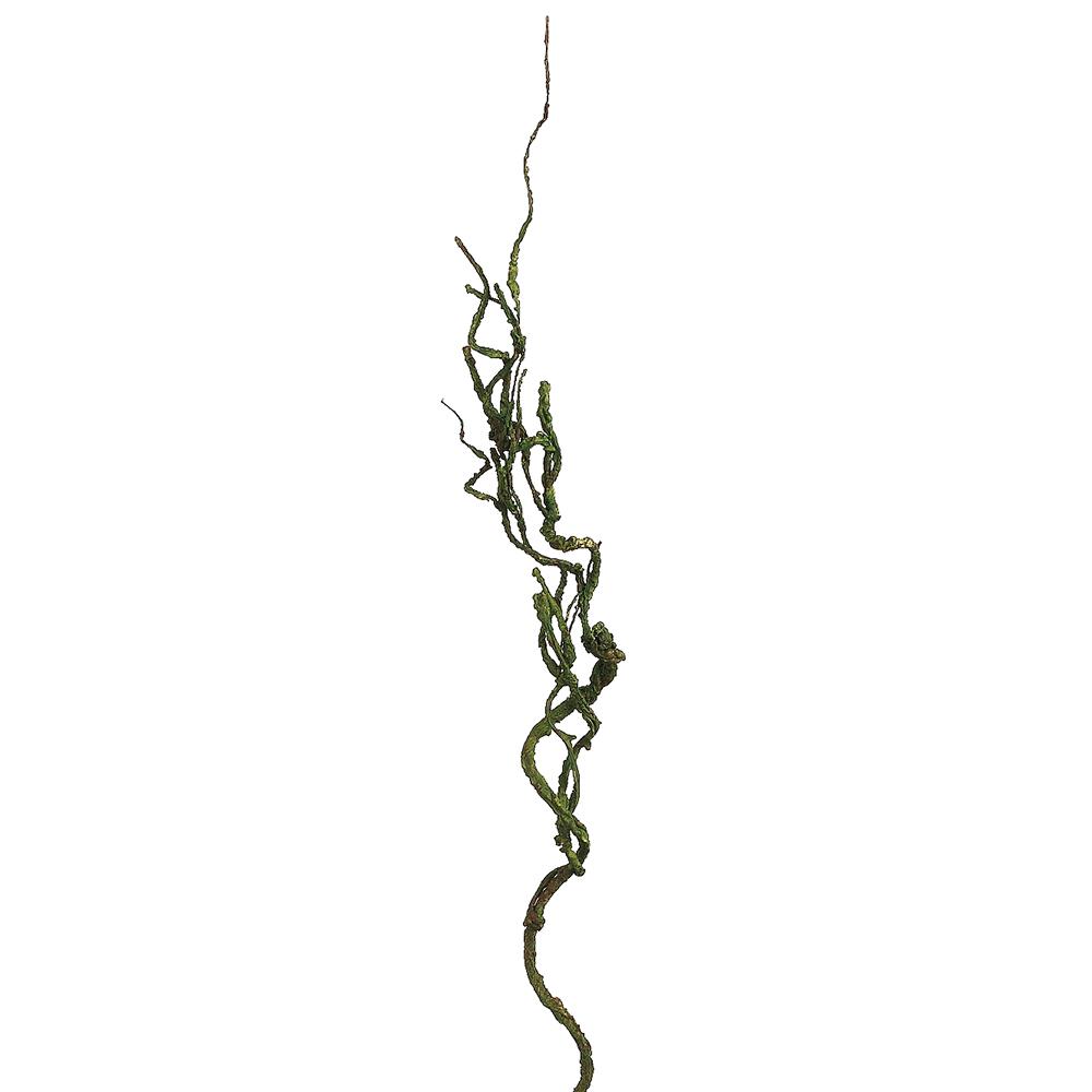 26in Green Curly Twig Branch