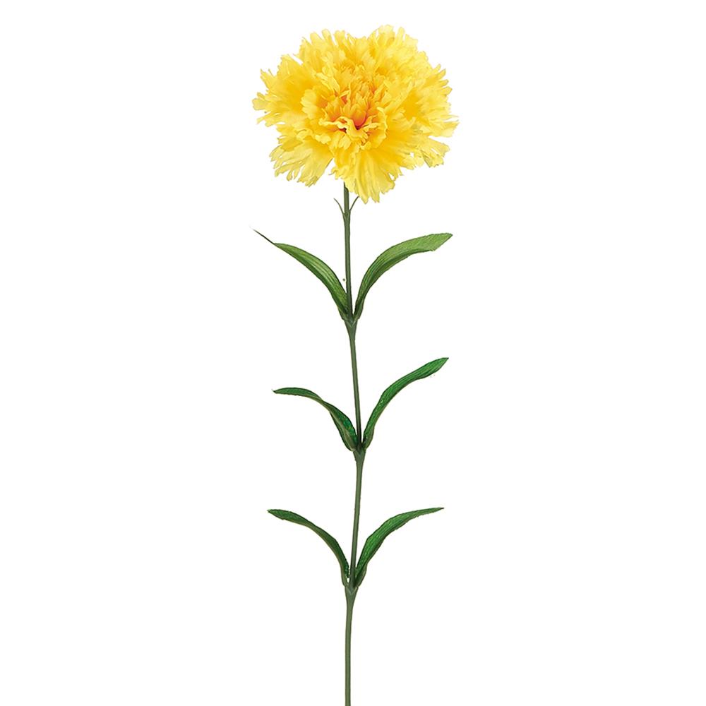 25in Single Carnation YELLOW