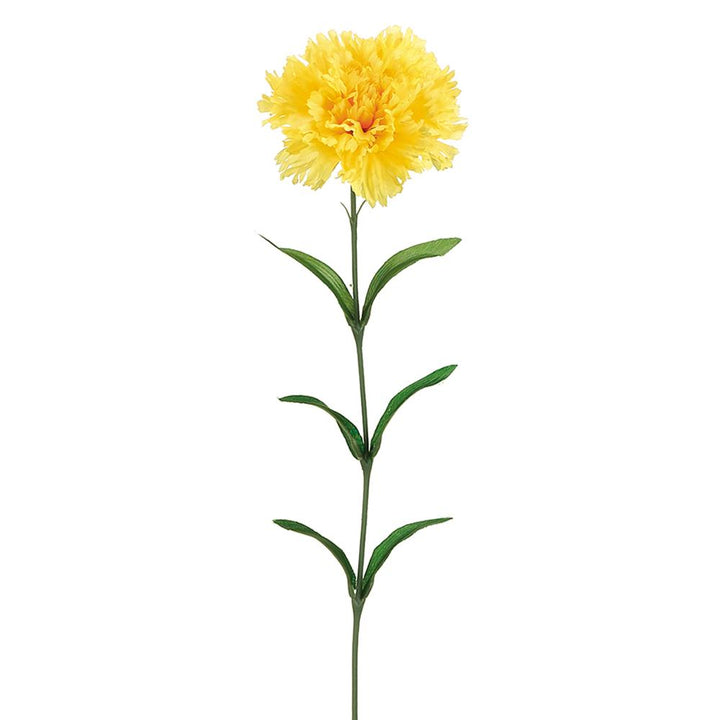 25in Single Carnation YELLOW
