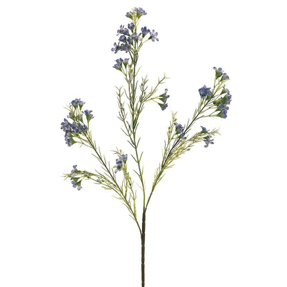 27in Blue Waxflower x3