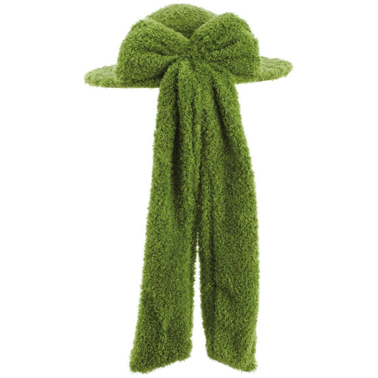 22inx14in Furry Moss Green Hat