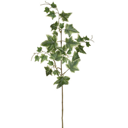 28in Green/Cream Ivy Spray