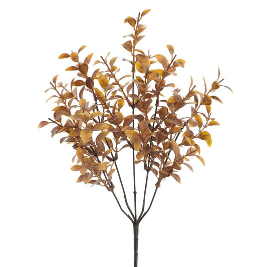 13in Brown Tan Tea Leaf - Premium Floral for Wreaths and Home Decor Allstate