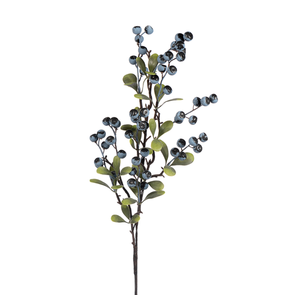 28in BLUE BERRY w/Leaves