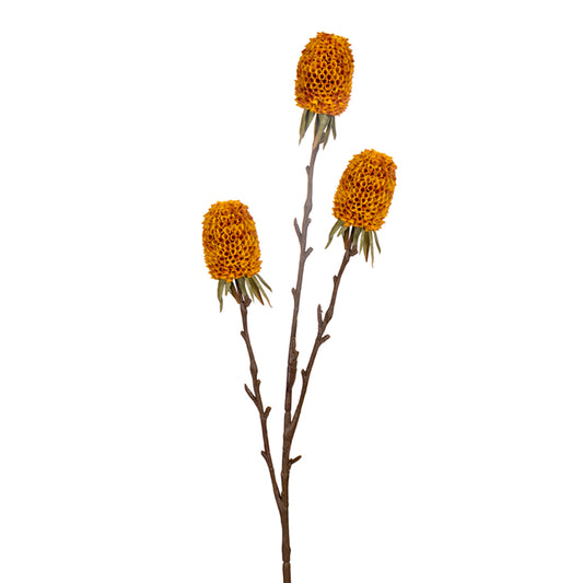 29in Gold Ginger Blossoms - Premium Florals for Wreaths, Arrangements and Home Decor CRI