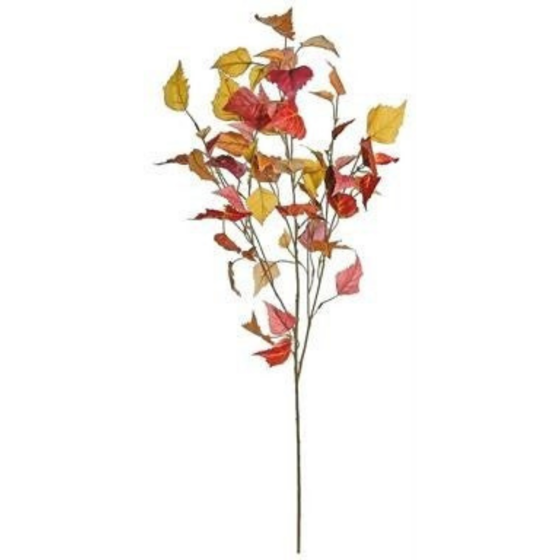 33in Birch Spray GOLD/ORANGE Select Artificial