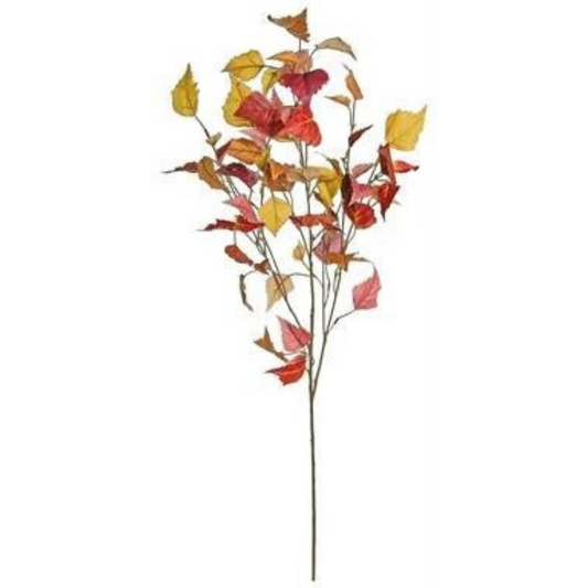 33in Birch Spray GOLD/ORANGE Select Artificial