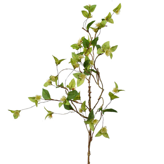 48in Large Wildflower Vine GREEN