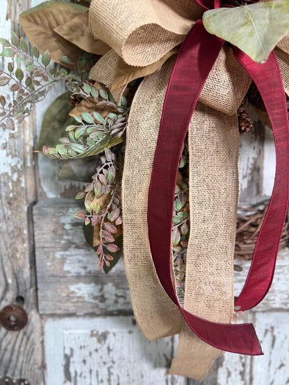 Fall wreath for front door, Autumn Wreath, Farmhouse Fall Wreath, Farmhouse Home Decor, Farmhouse Fall Decor, Housewarming gift, Home decor,