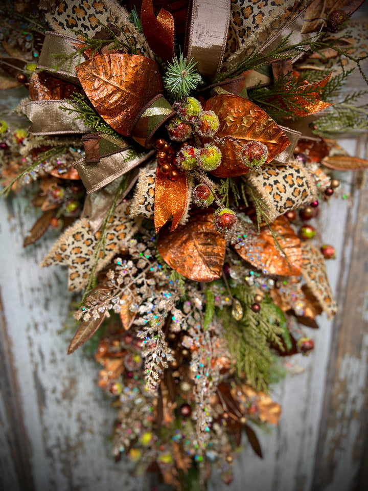 Fall Swag for front door, Fall Table Centerpiece, Fall Home Decor, Autumn Table arrangement, Elegant Fall Table Display,