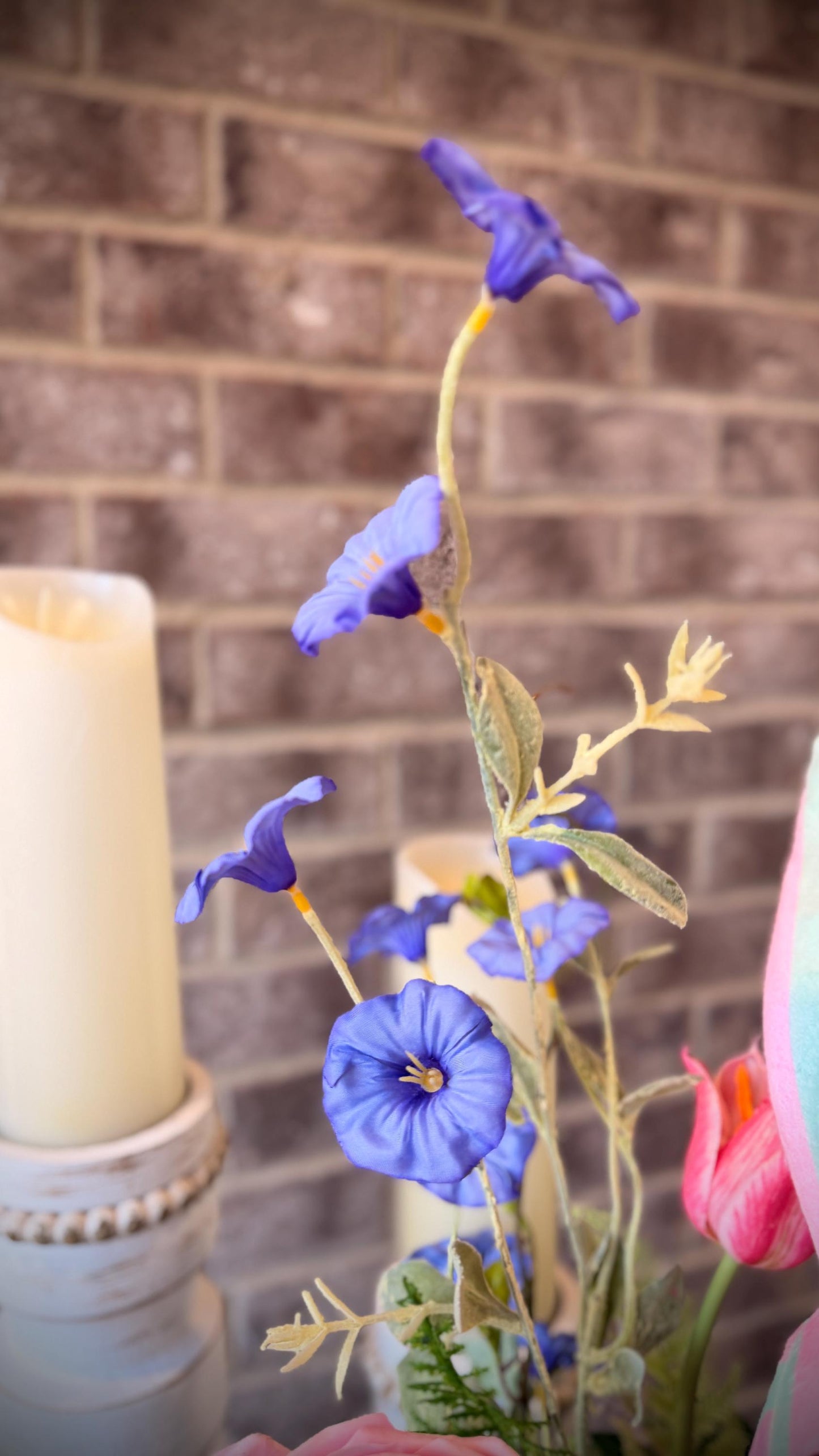 Designer Easter Bunny Arrangement - Real Touch Florals and Greenery