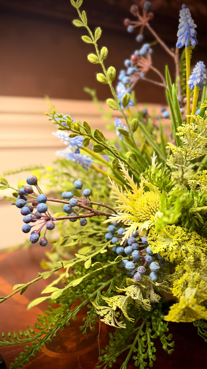 Garden Bunny Arrangement- With Sunflowers and Assorted Greenery