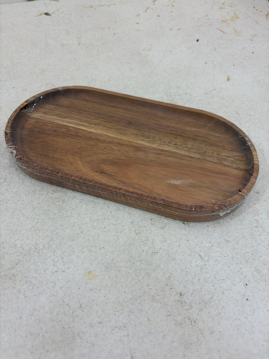 10inx5in Wood Design Tray