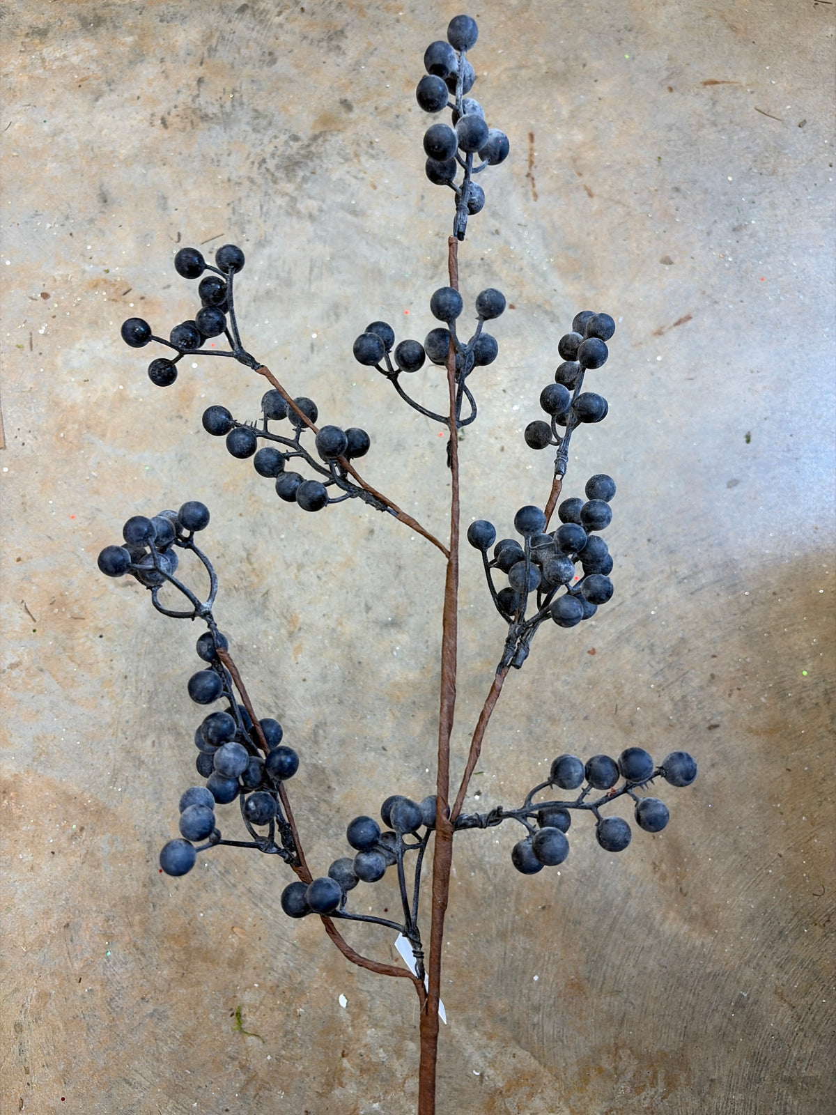 24in Blue Mountain Berry Spray - Premium Greenery for Wreaths, Arrangements and Home Decor Impressive