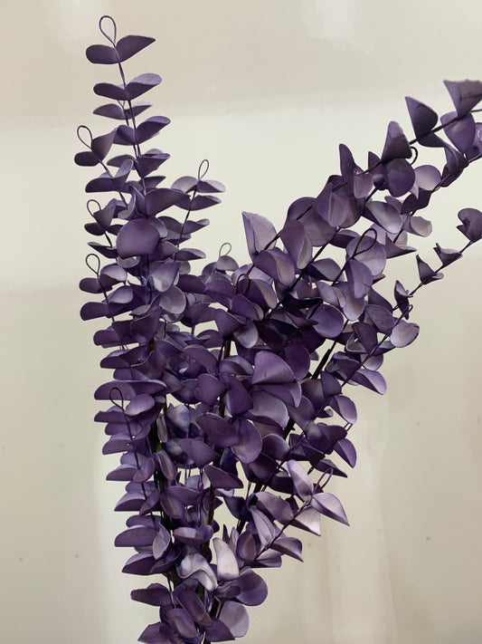 23in Eucalyptus Bush EGGPLANT
